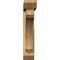 Ekena Millwork Legacy Slat Smooth Bracket w/ Offset Brace, Western Red Cedar, 5 1/2"W x 28"D x 28"H BKT0604X28X28LEC06SWR - alternate 2